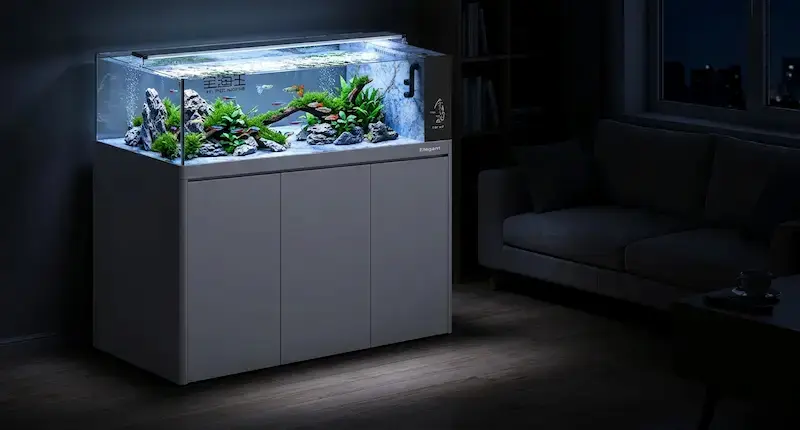 High-end hotel boutique homestay aquarium manufactured by China factory for luxury interior design